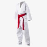 Taekwondo Uniform With Red Belt